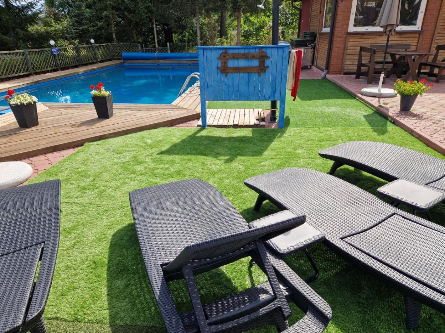 Drawa Motel Przesieki Bagian luar foto